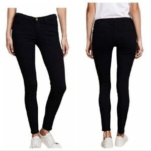 Frame denim film noir le skinny de Jeanne sz 24 black BoxF